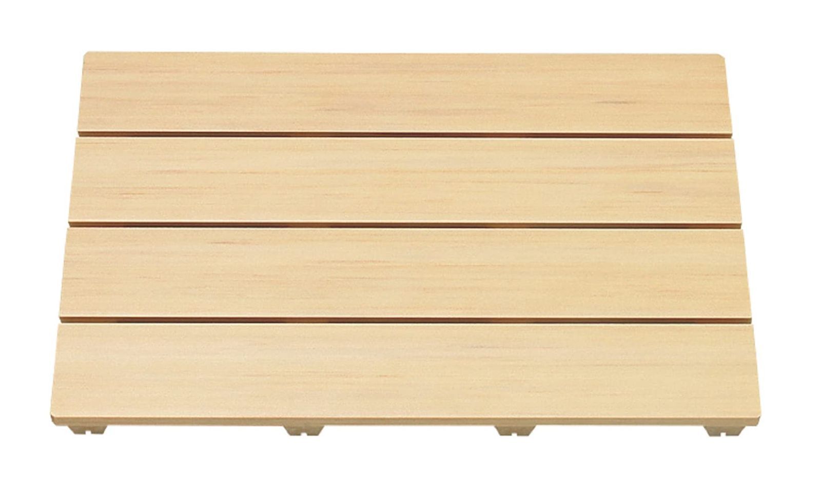 Size 60×40×3.6cm_Color 木目調 東プレ 風呂すのこ プラスチック製 和風すのこ 木 60×40×3.6cm 木目調 SKH-37