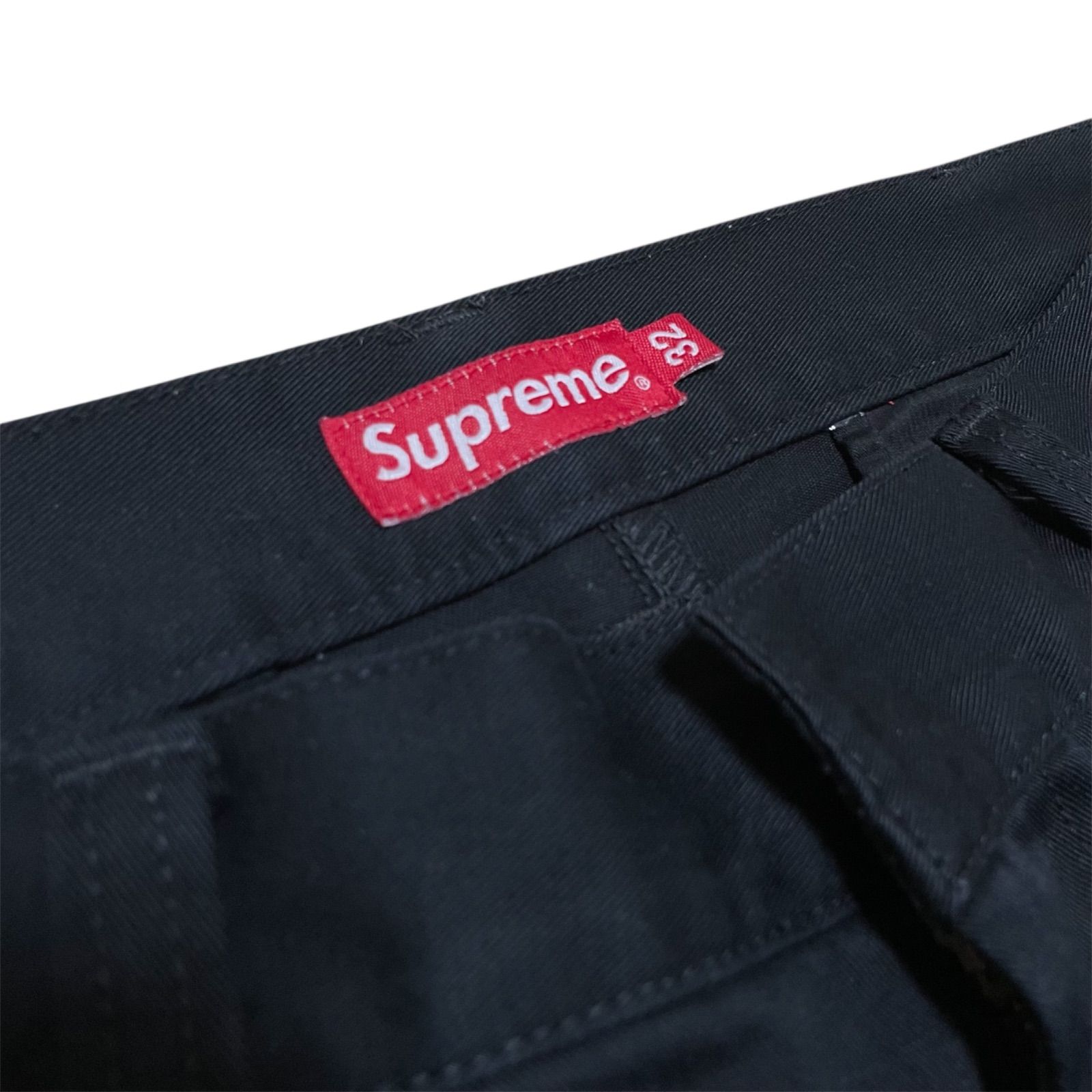 Supreme Studded Work Pant 黒 32未使用 ワークパンツ