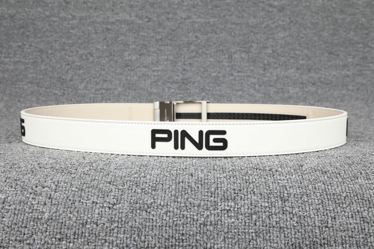 激安販売、最安価に挑戦。 PING ベルト ゴルフ レザー golf ベルト ゴルフ 調整 ベルト 白 97-112cm 品数豊富。