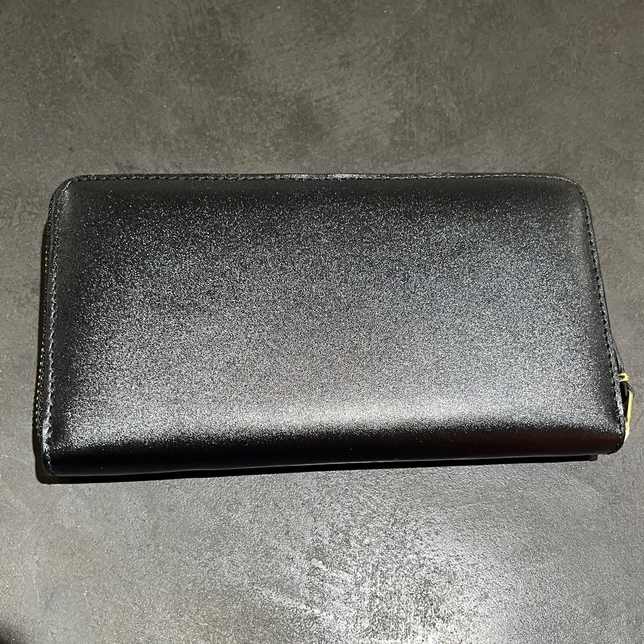 定価51150円 新品 COMME des GARCONS レザー ロング ラウンドジップ 
