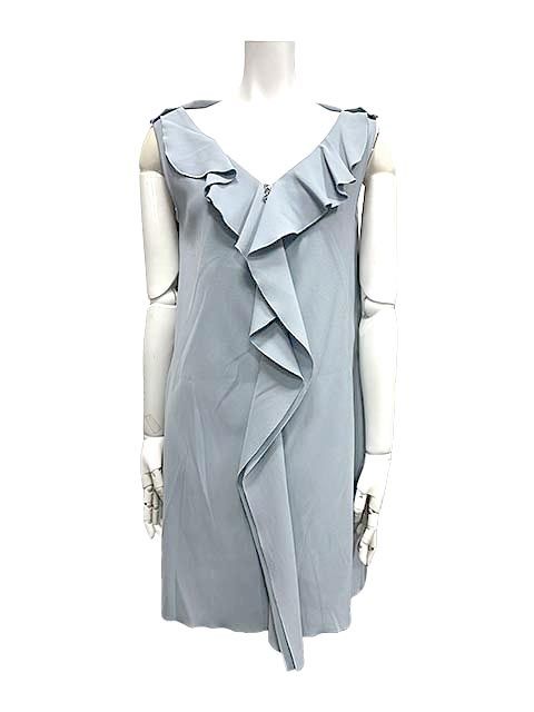 新古品 LANVIN en Bleu ランバンオンブルー ベスト トップス 定価36000円 ジレ 春夏 38サイズ 9号＿S28＿セルモアから ＿s-0998-r28