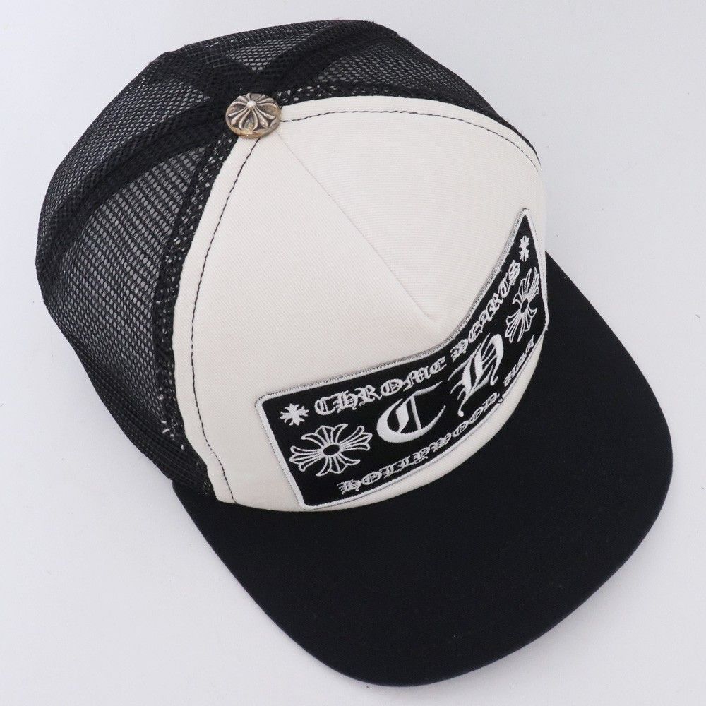 CHROME HEARTS トラッカー キャップ CH ブラック ホワイト