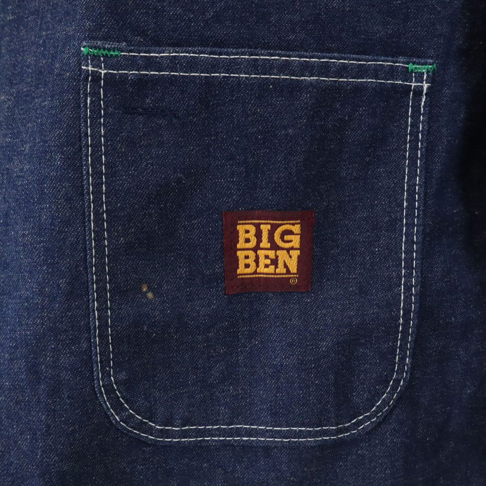 ビッグベン 70s 80s USA製 カバーオール 46 BIG BEN ビッグベン BIGBEN by Wrangler ラングラー 80s デニム