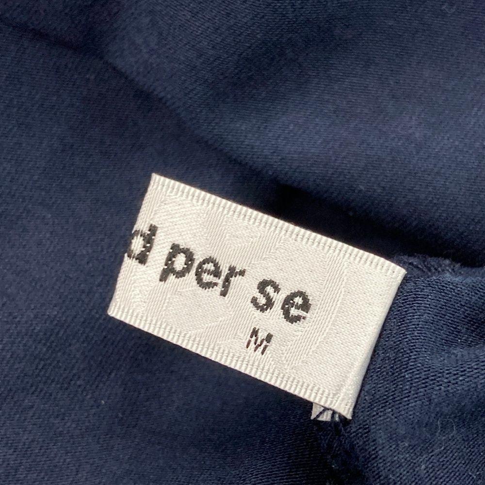 andperse ネイビー ハイネックシャツ andperse ネイビー ハイネック