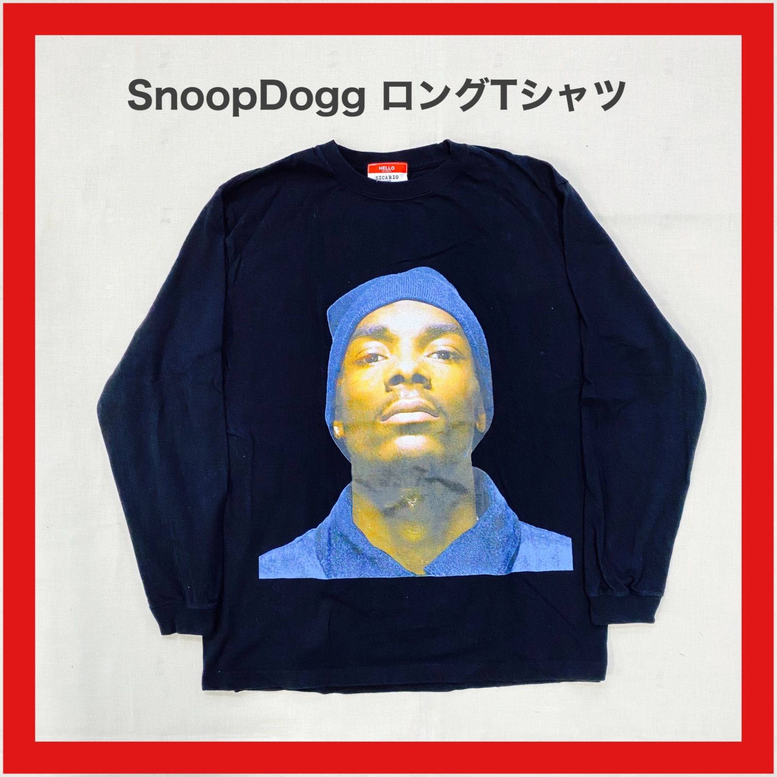 SNOOP DOGG スヌープドッグ ロンT 長袖 プリント Snoop Dogg スヌープドック SICARIO CARTEL／HELLO HIPHOP