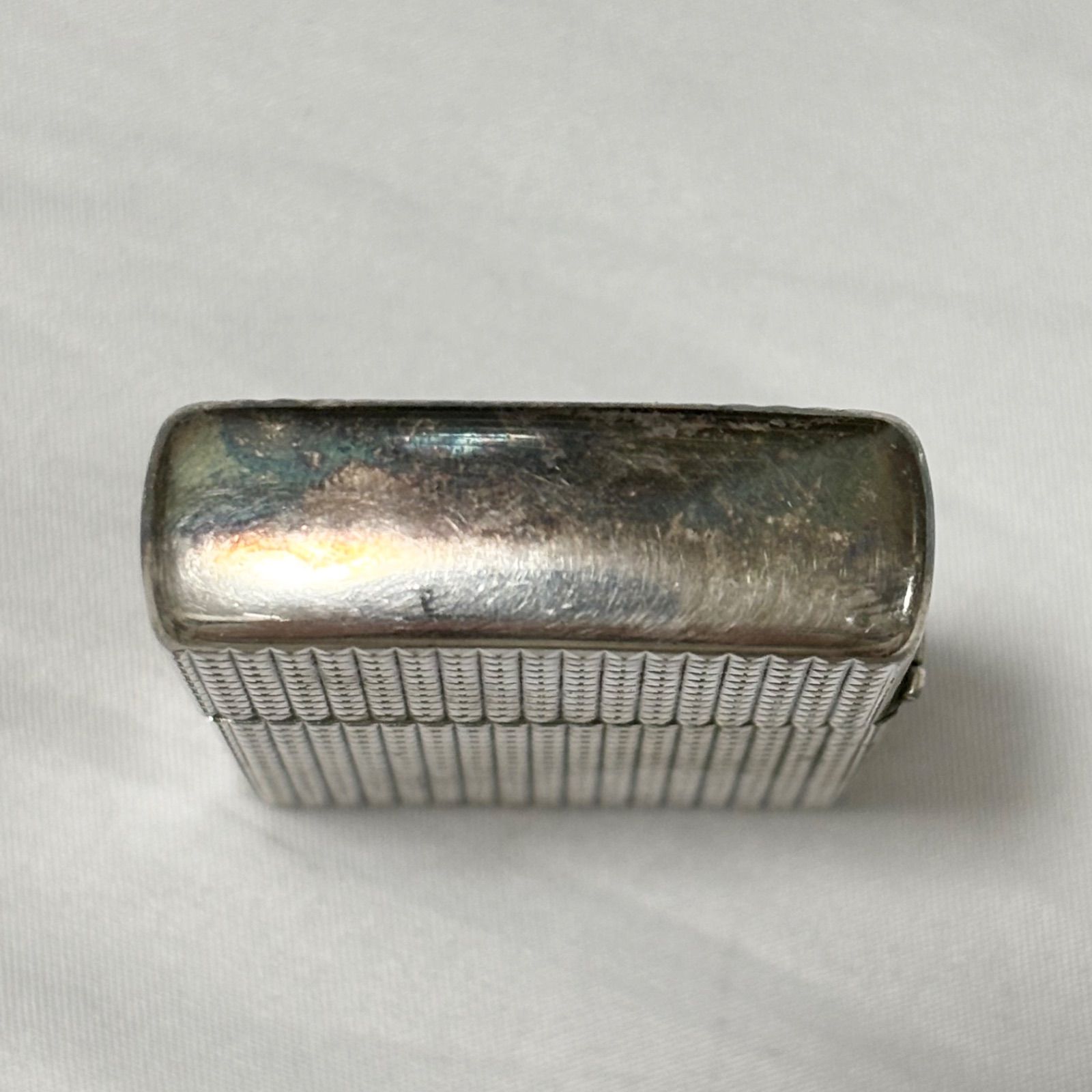 ZIPPO|ジッポー|ガスライター|シルバー|ダイヤカット|