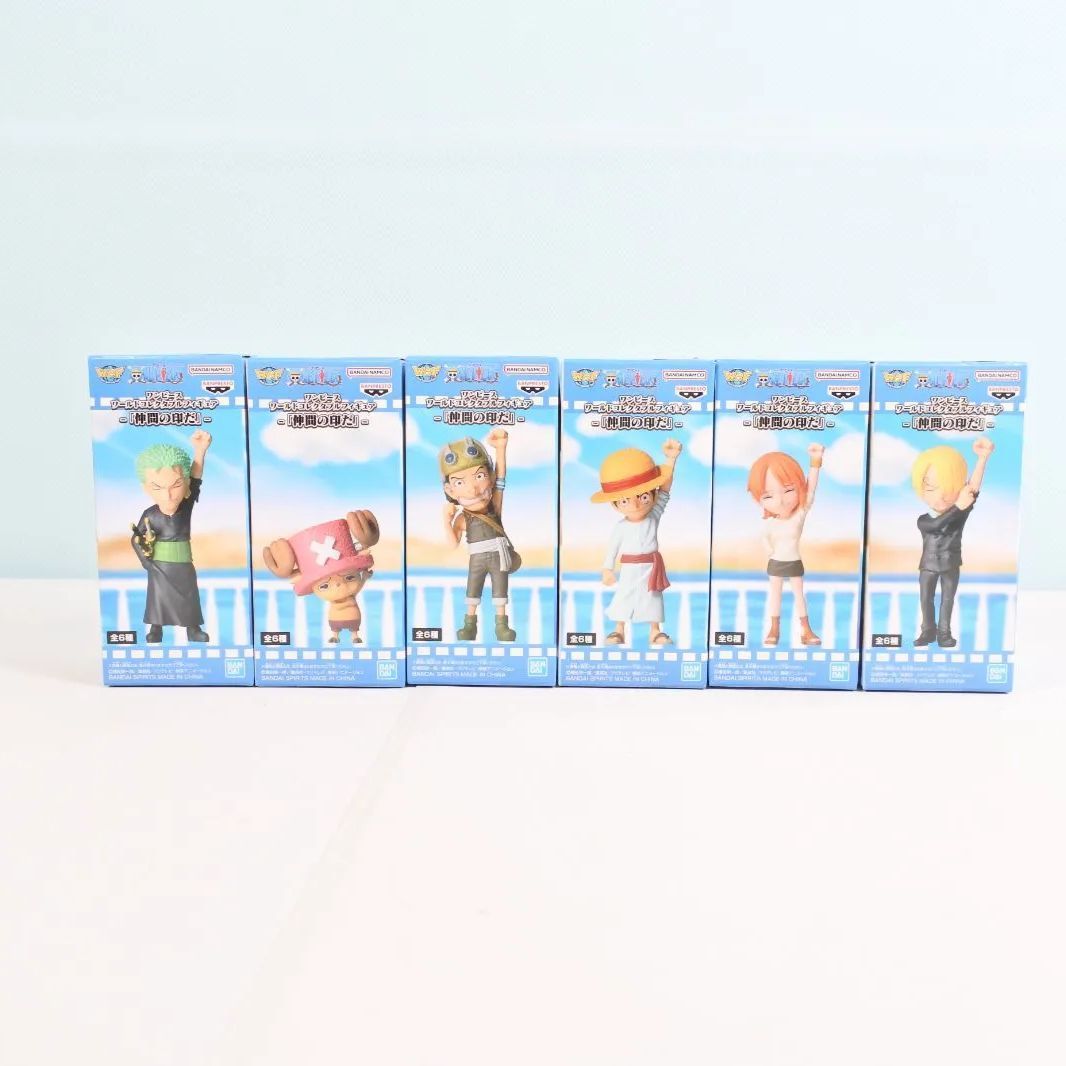 ワンピース WCF 仲間の印だ 全6種セット ワーコレ + 販促ポスター ワンピース WCF 仲間の印だ 全6種セット ワーコレ + 販促ポスター