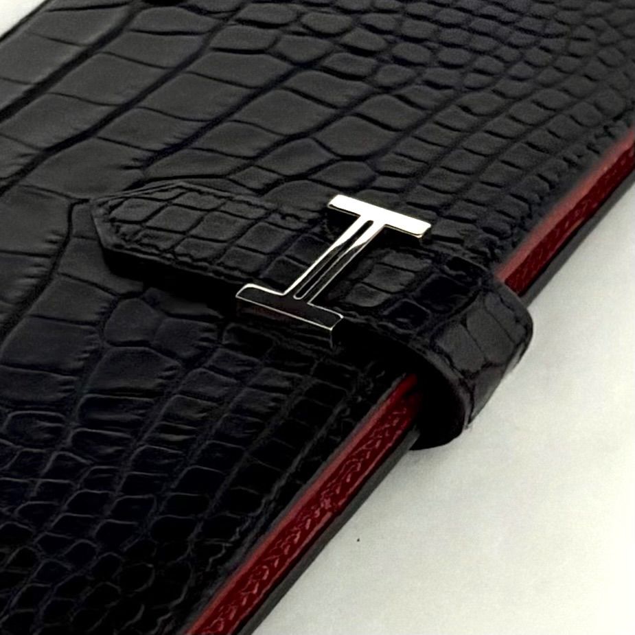 値下げ不可‼️早い者勝ち【リザードブラック艶アリ】エルメスア