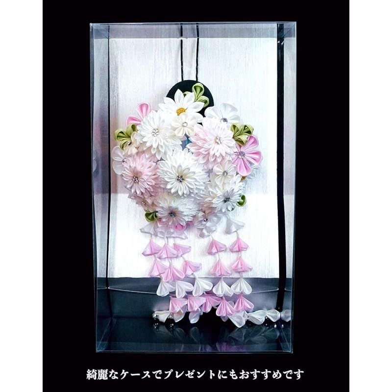 つまみ細工キット 伝統的な紅白髪飾りキット 初めてでもつくれる