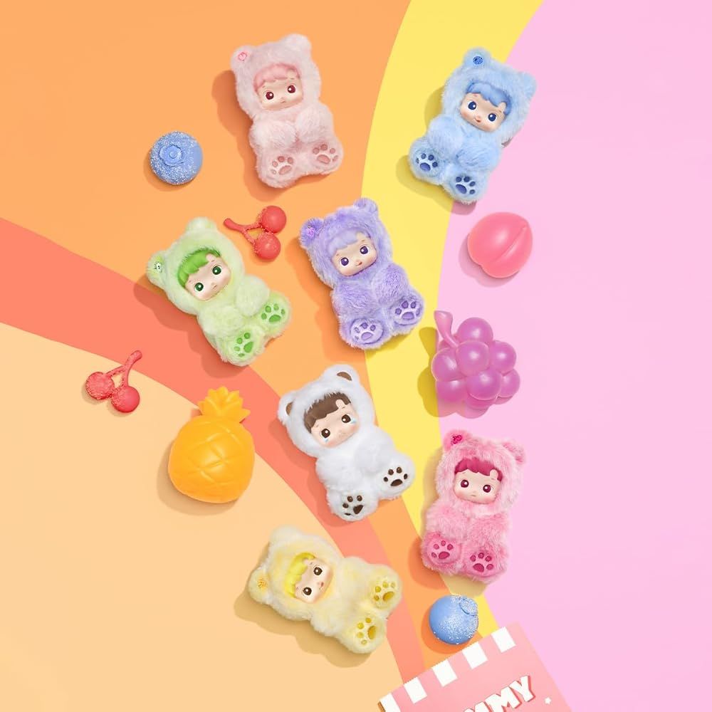 POP MART HACIPUPU Gummy Bear シリーズ ぬいぐるみペンダント