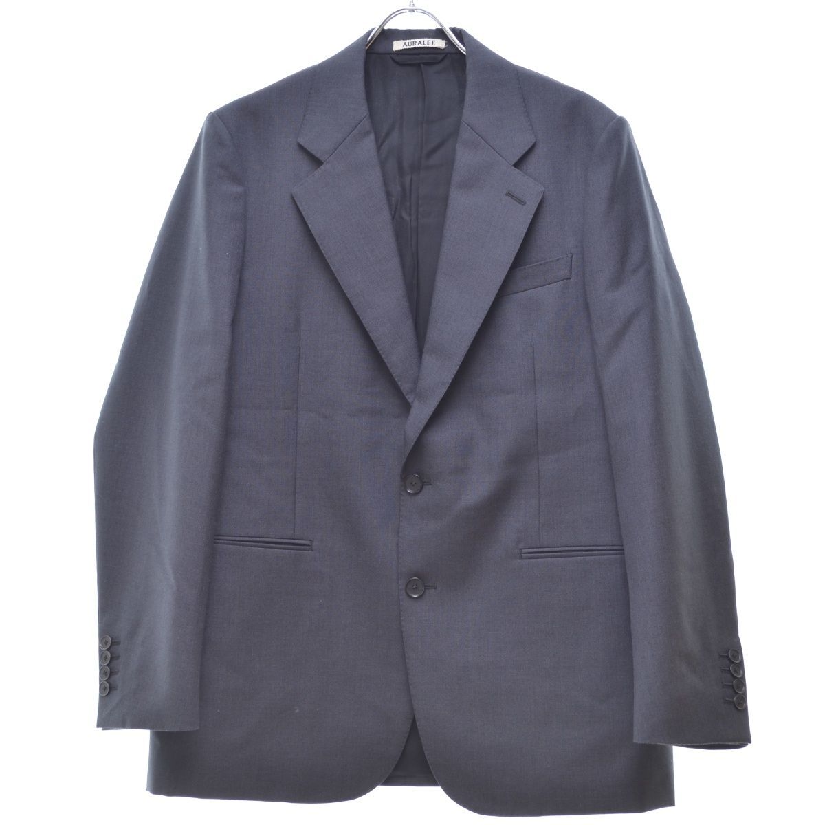 【春セール‼️】 AURALEE BLUEFACEDWOOL 4 テーラード AURALEE(オーラリー) BLUEFACED WOOL DOBBY OVER JACKET