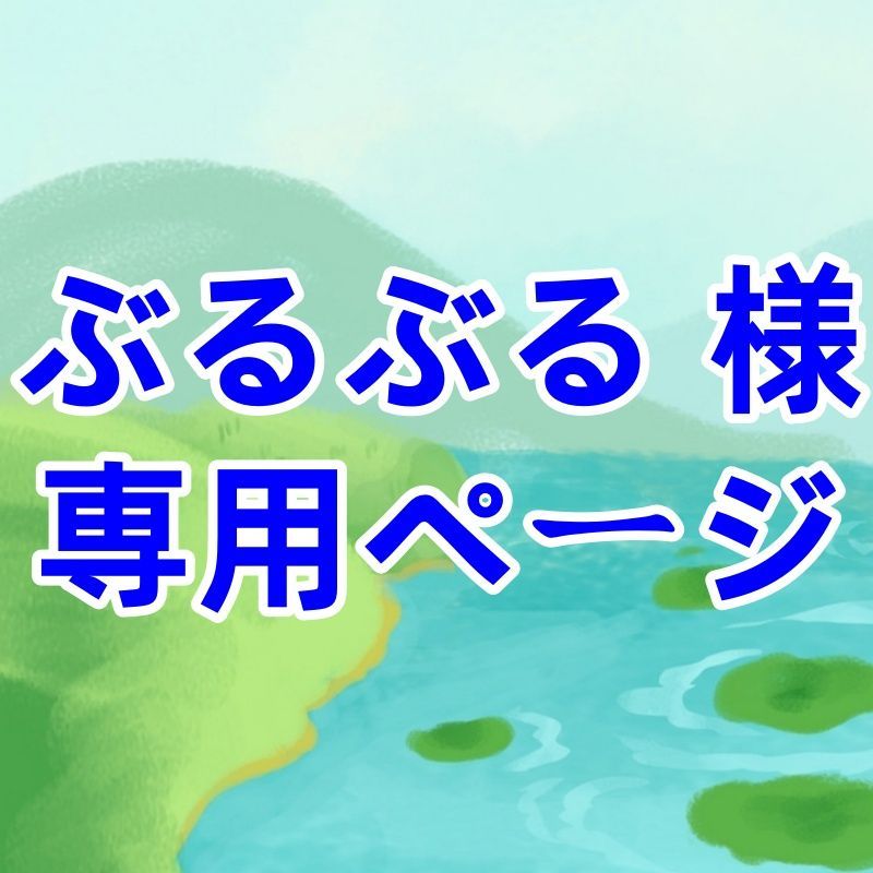 ぶるぶる 様 専用ページ - メルカリ ぶるぶる 様 専用ページ - メルカリ