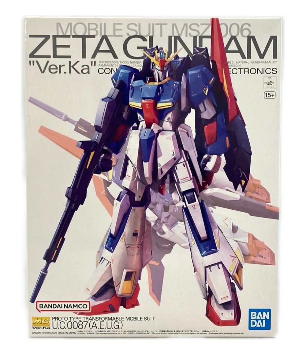 MG ゼータガンダム　ガンダムプラモデル完成品 美品 機動戦士Zガンダム プラモデル MG ゼータガンダム Ver.Ka 1