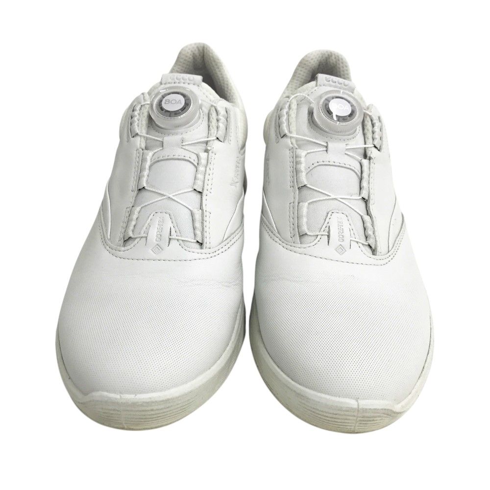 ecco エコー 102973 S THREE BOA スパイクレスゴルフシューズ ホワイト系 EU 41 ゴルフウェア レディース ストスト