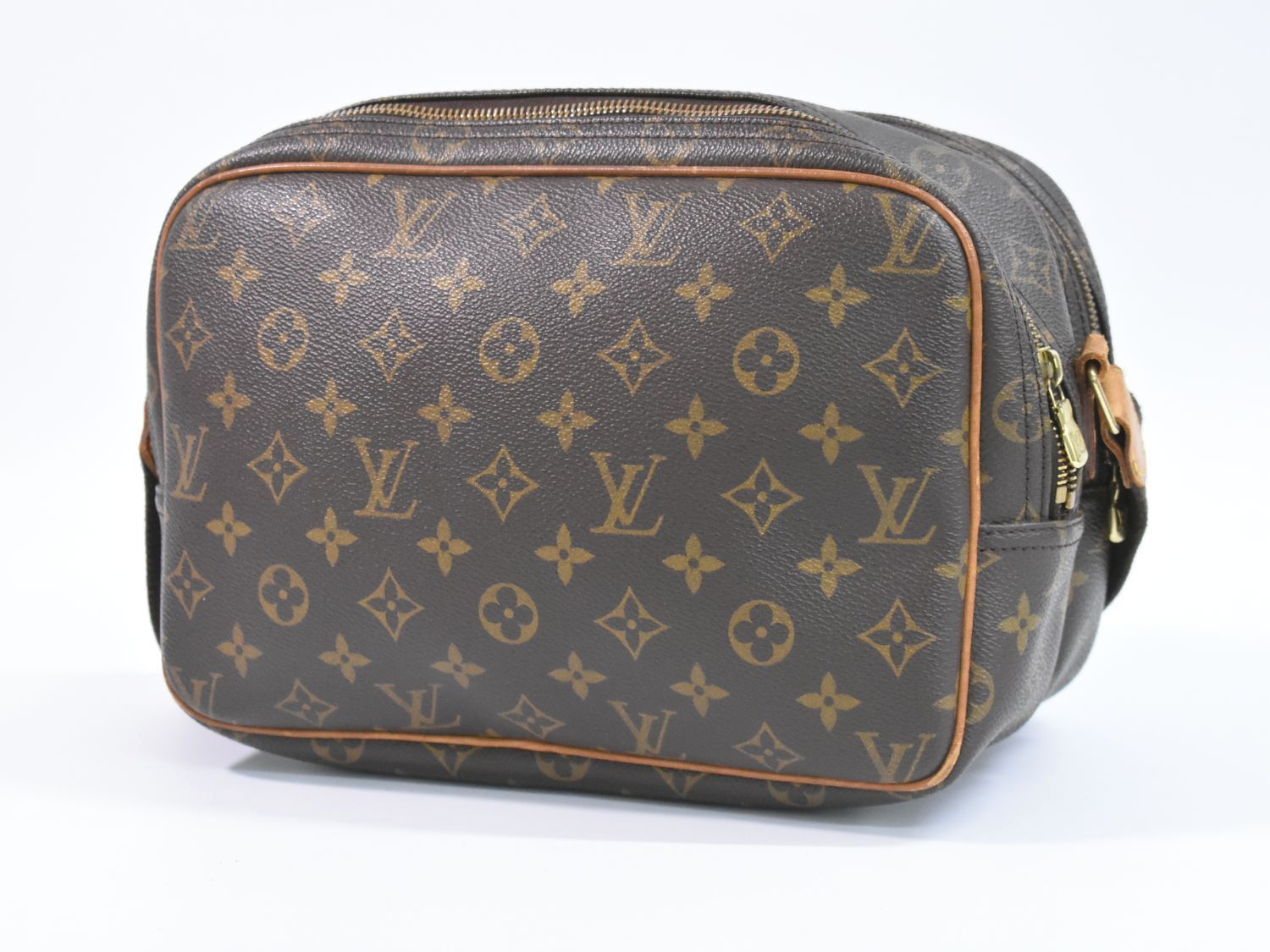 本物 ルイヴィトン LOUIS VUITTON LV リポーター PM モノグラム ...