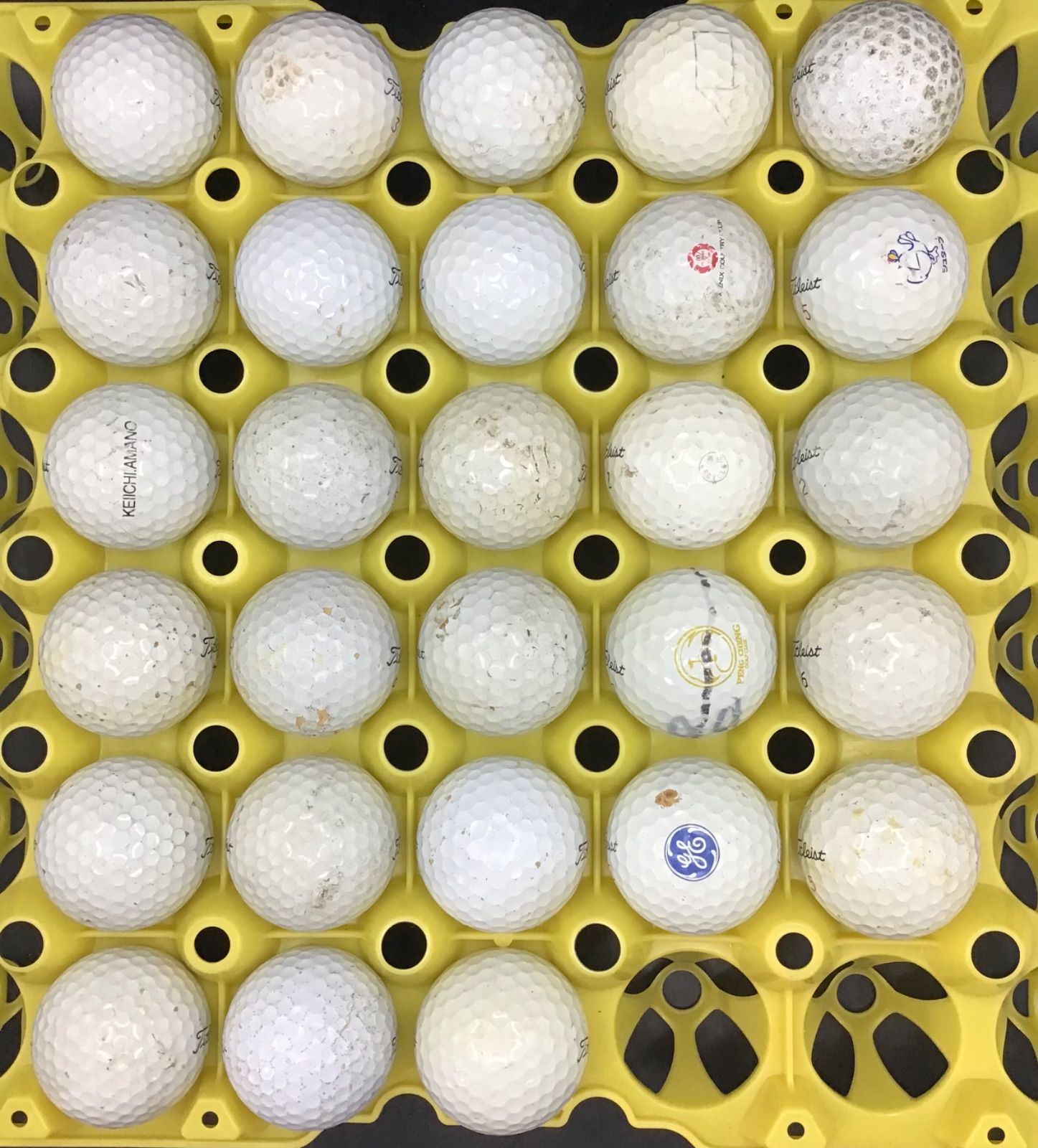 No.386 Titleist PROV1.V1X混合 28球 ロストボール