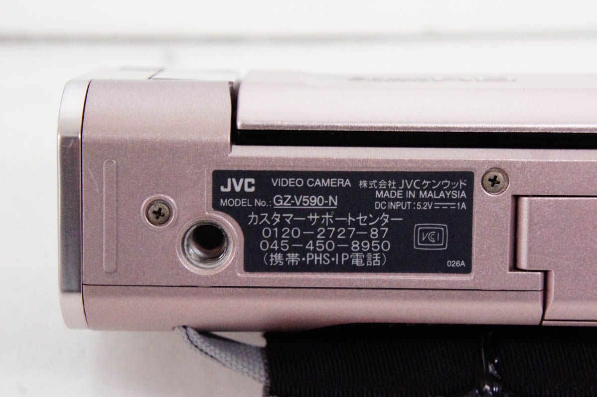 JVC Victorビクター エブリオEverio ビデオカメラ GZ-V590