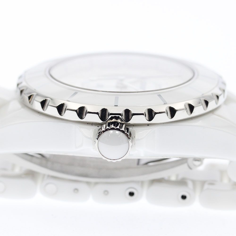 訳ありシャネル CHANEL H3442 J12 ホワイトファントム 33MM クォーツ  