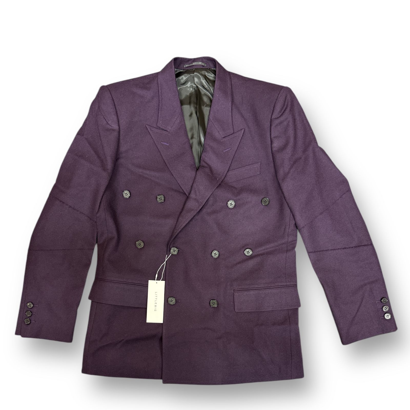 定価93500円 新品 LITTLEBIG 22AW Cut Jacket ダブルブレスト