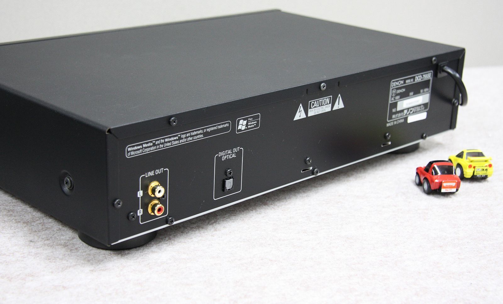 USBメモリー再生 CDプレーヤーDCD-755SEブラック