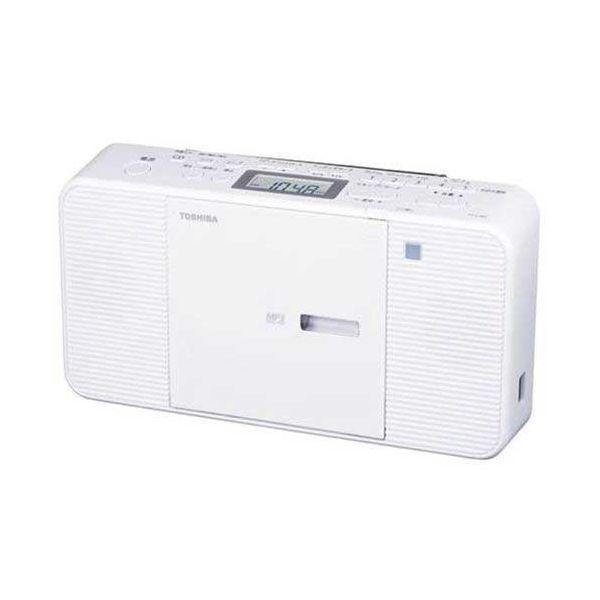 東芝 CDラジオ ホワイト TY-C301 W