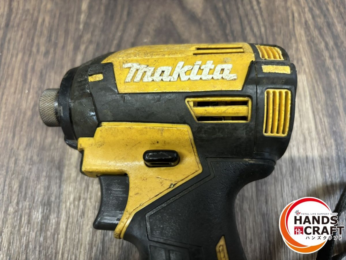 ♭ ジャンク品 マキタ makita TD002GZFY 充電式インパクトドライバ 本体 ケース付き 切替ボタン一部不良