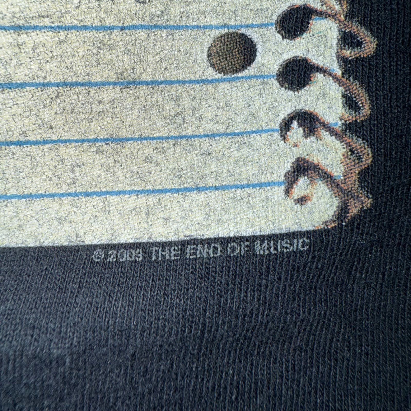 00s Kurt Cobain Notebook Death Note End of Music tee バンドT T 