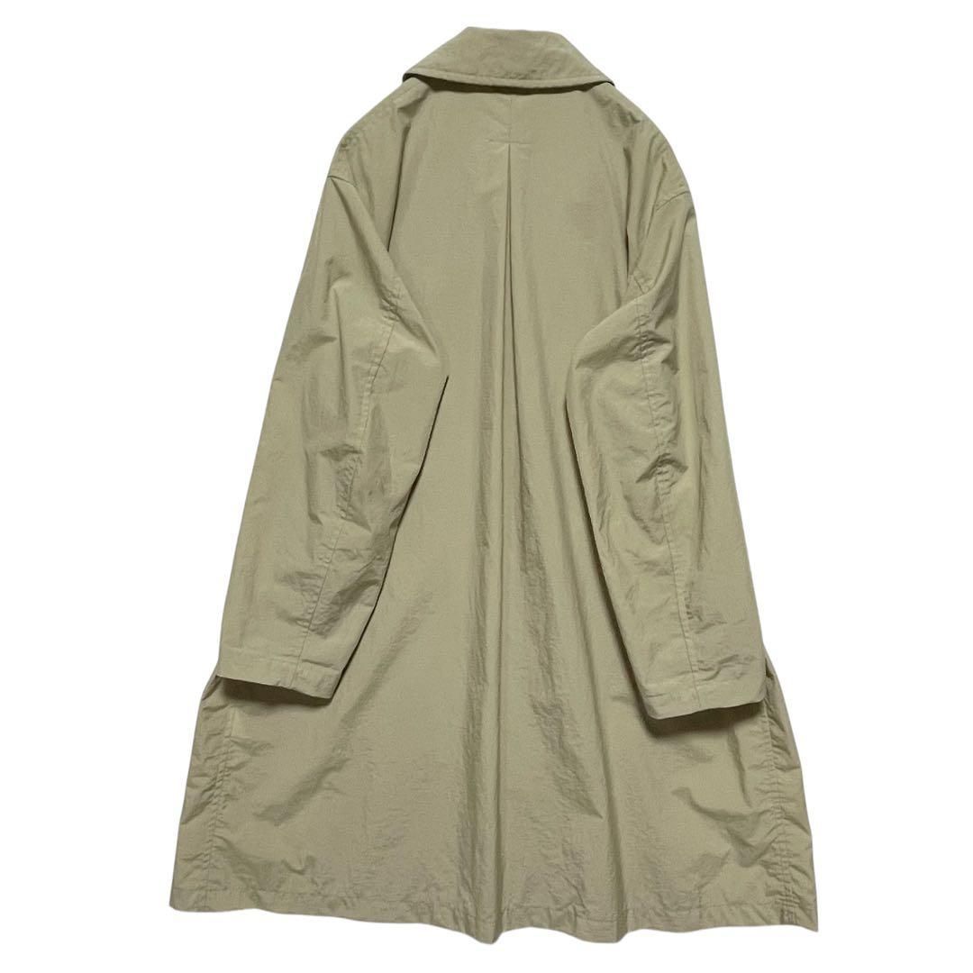 美品 DANTON ダントン ナイロン ステンカラーコート ベージュ36 DANTON ダントン ナイロンコート ステンカラーコート ベージュ 36 日本