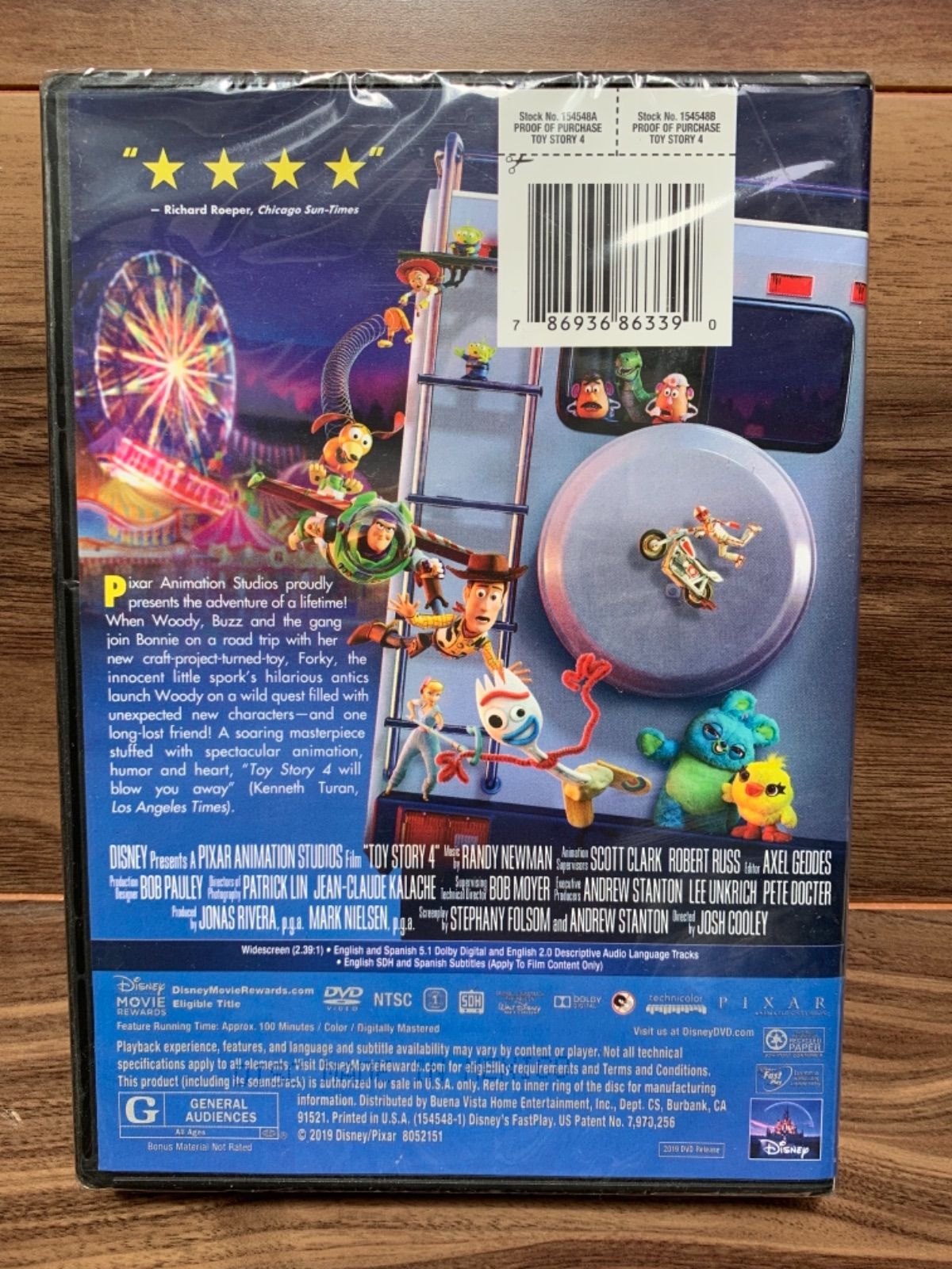 トイストーリーDVD1〜4 Amazon.com: Toy Story 1-4 Complete Collection DVD : Movies & TV