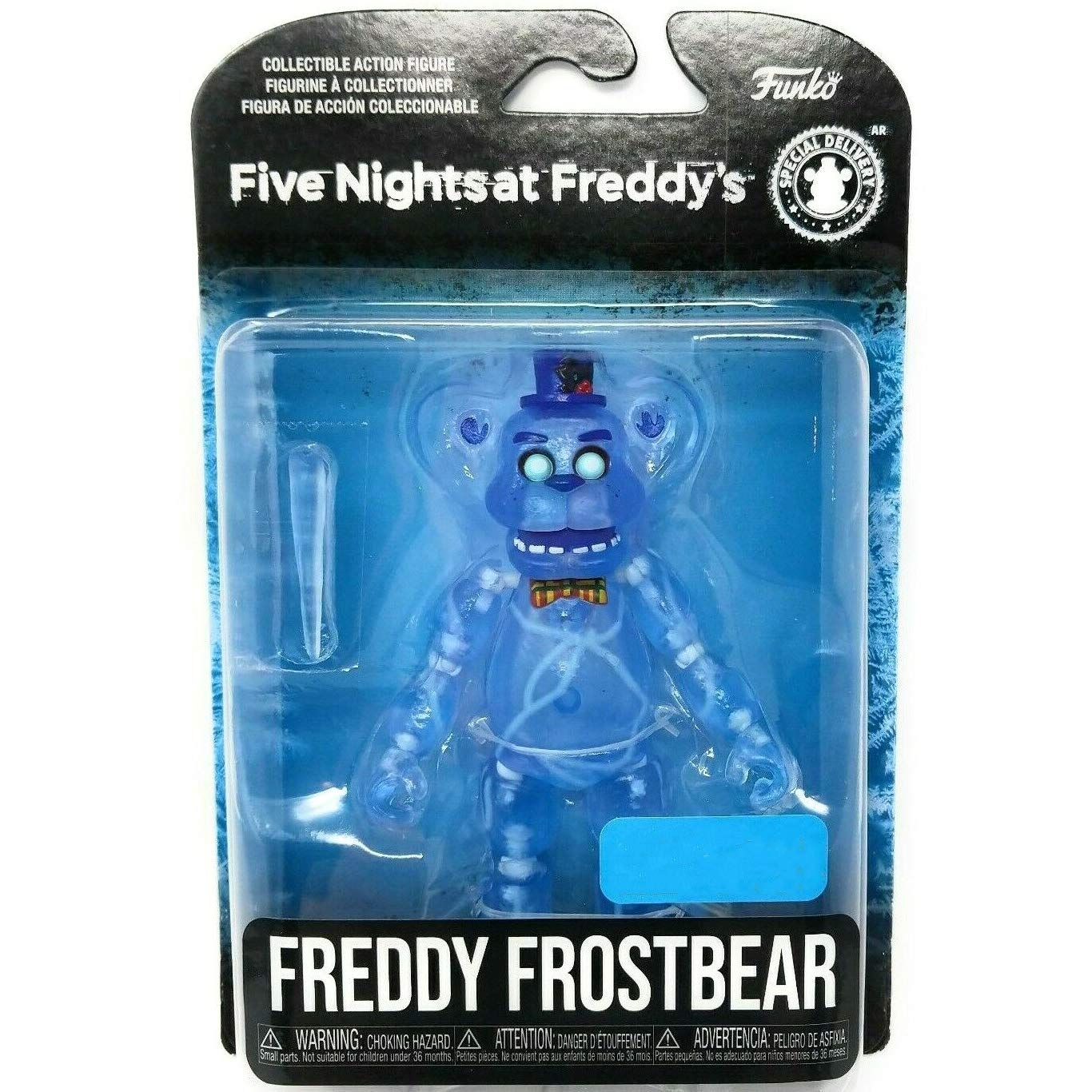 Five nights at Freddy's 可動式フレディフロストベアアクションフィギュア、5インチ 