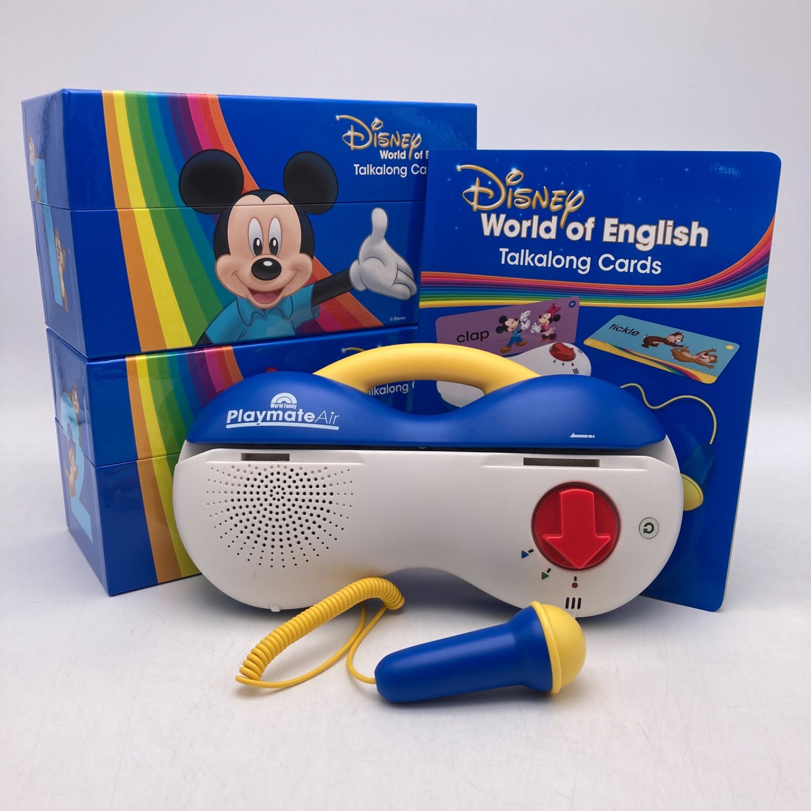 ディズニー英語システムTalkalong+QA cardsセット　プレイメイト付 セール中 DWE Disney ディズニー英語システム プレイメイト talk
