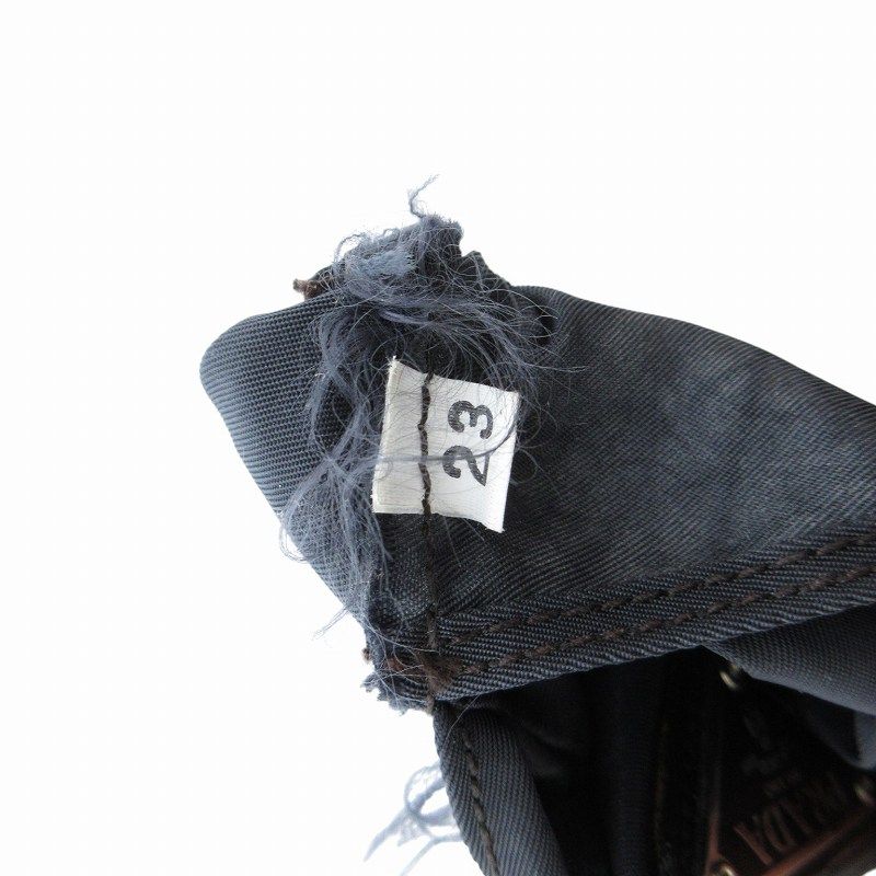 PRADA ブラックナイロン ポケットティッシュケース プラダ PRADA