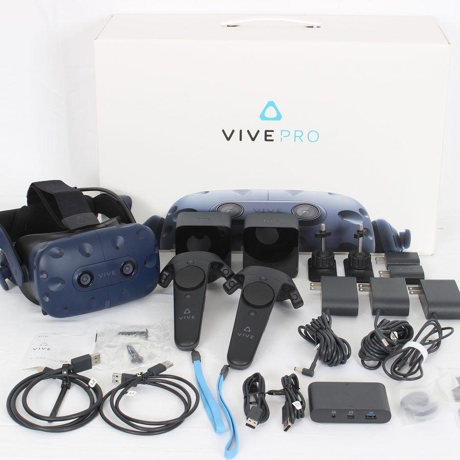 HTC VIVE Pro スターターキット 99HAPY005-00 VR ヘッドマウントディスプレイ 本体