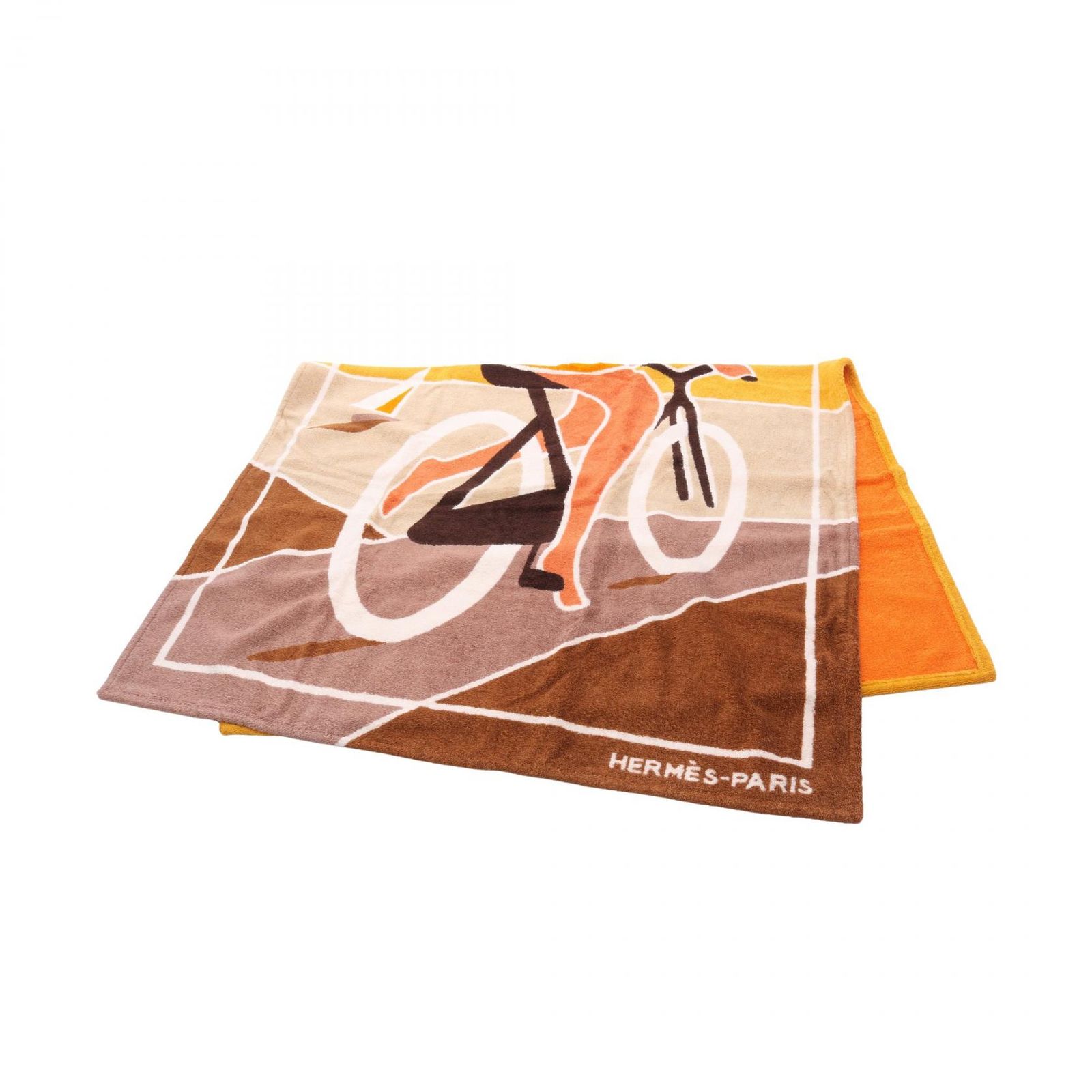 HERMES エルメス ビーチタオル LE ROUTE DES PLAGES タオル