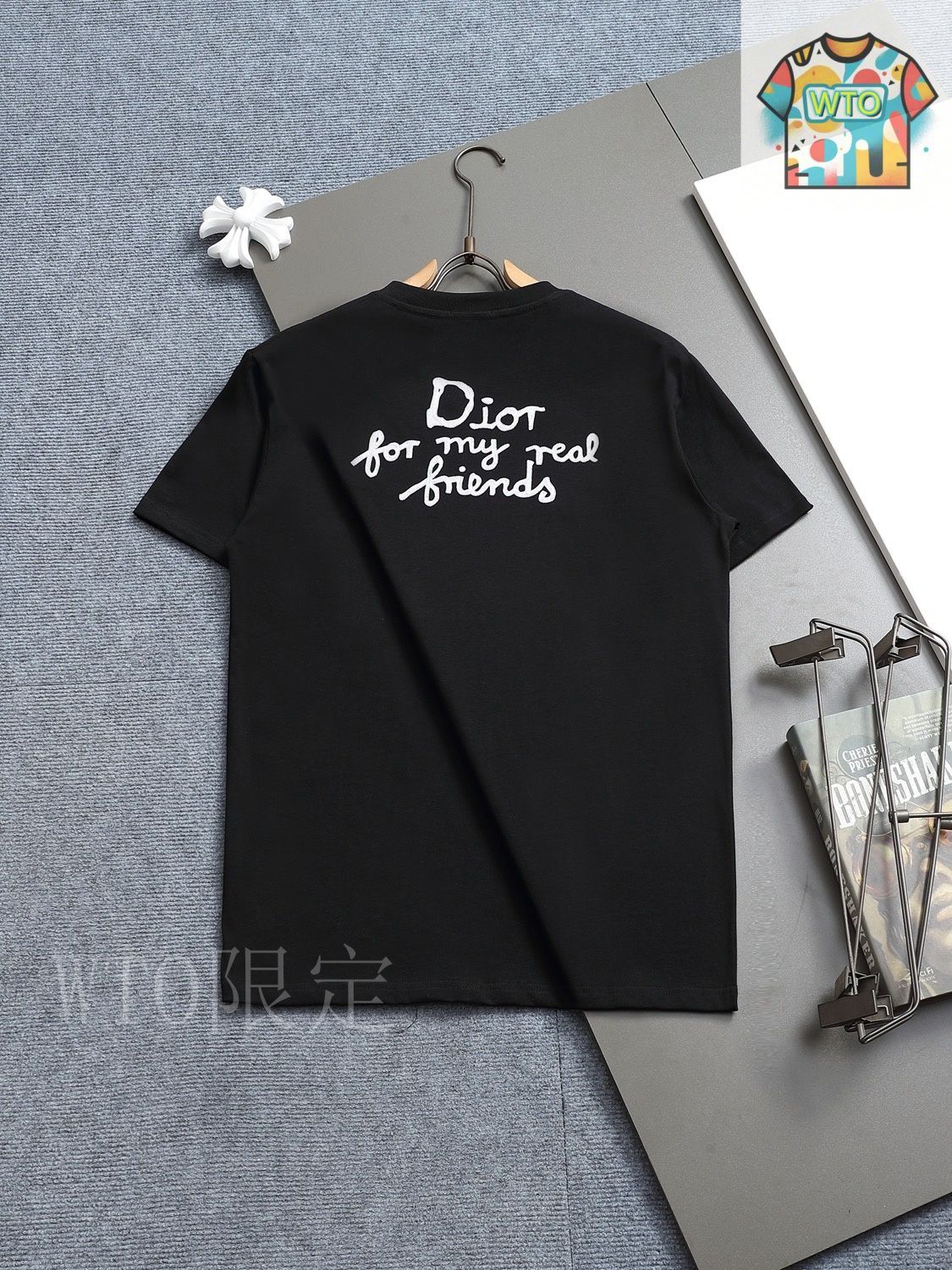 Christian Dior ロゴプリント 半袖Tシャツ カジュアル ロゴプリント 半袖Tシャツ クリスチャン・ディオール