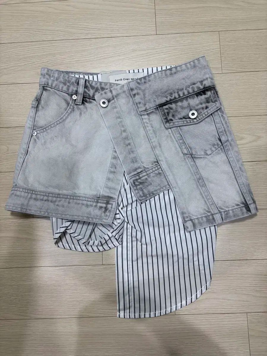 S フェンチアン ワン シャツ レイヤード スカート