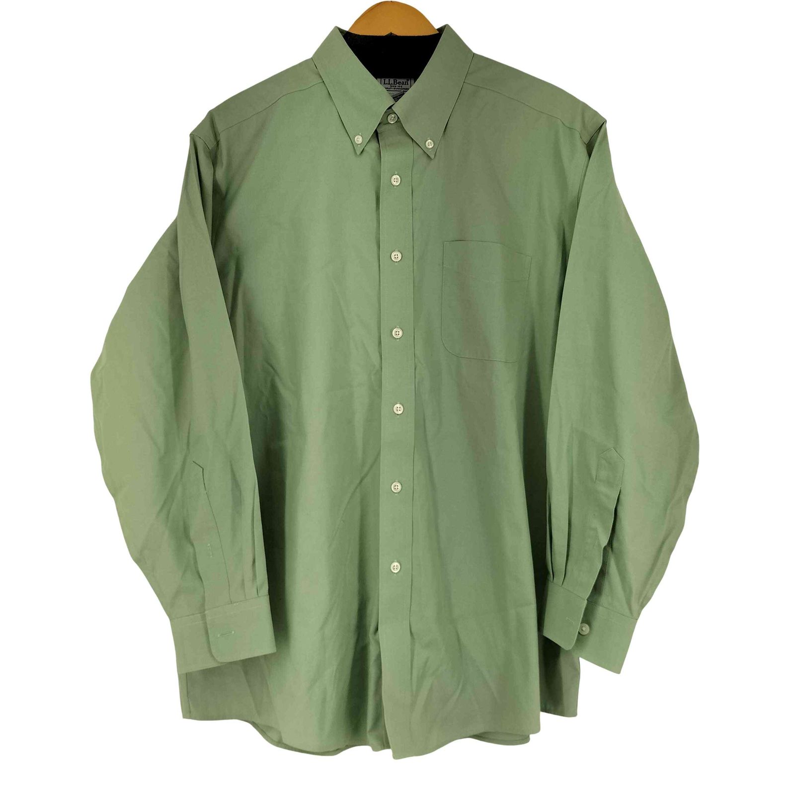 エルエルビーン L.L.Bean WRINKLE RESISTANT ボタンダウンシャツ メンズ  16 1/2 - 32