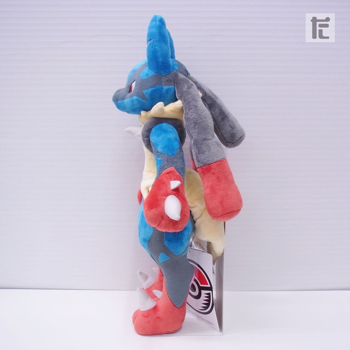 ポケモンセンター ぬいぐるみ メガルカリオ 紙タグ付き / PK01345