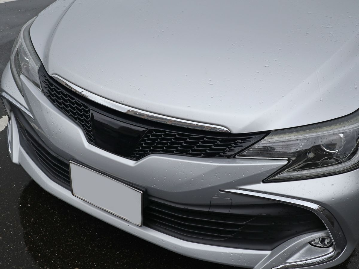 Tint+カット済エンブレム スモークフィルム(ブラックスモーク 5％)130マークX GRX130/GRX133/GRX135 後期