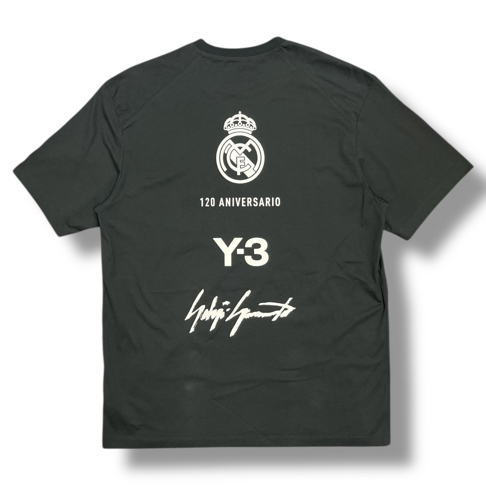Y-3 REAL MADRID 120TH ANNIVERSARY TEE レアルマドリード 120