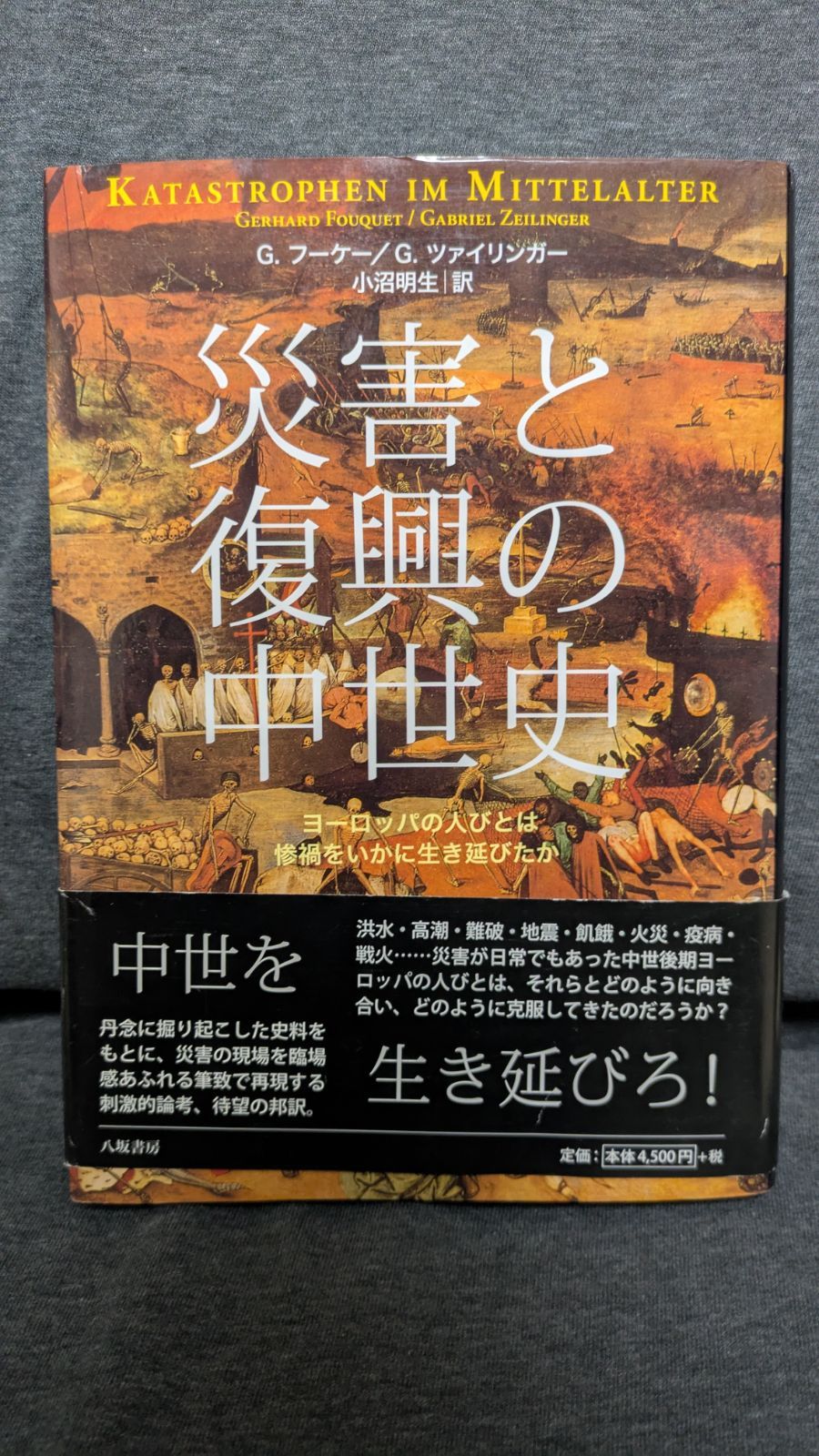 災害と復興の中世史: ヨーロッパの人びとは惨禍をいかに生き延びたか　(フーケー＋ツァイリンガー/小沼明生訳/八坂書房)