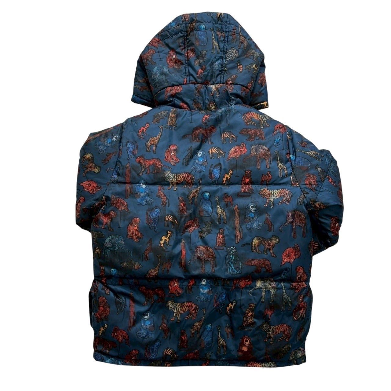 ポールスミスジュニア　リバーシブル　ダウン　紺　Paul smith 140 Paul smith ポールスミス リバーシブルダウンジャケット 紺 動物