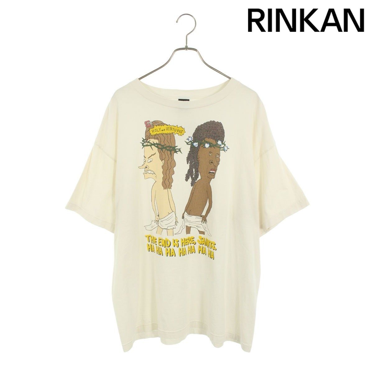 SAINT MICHAEL セントマイケル 絞ら 22SS ×DENIM TEARS S/S TEE SAINT  