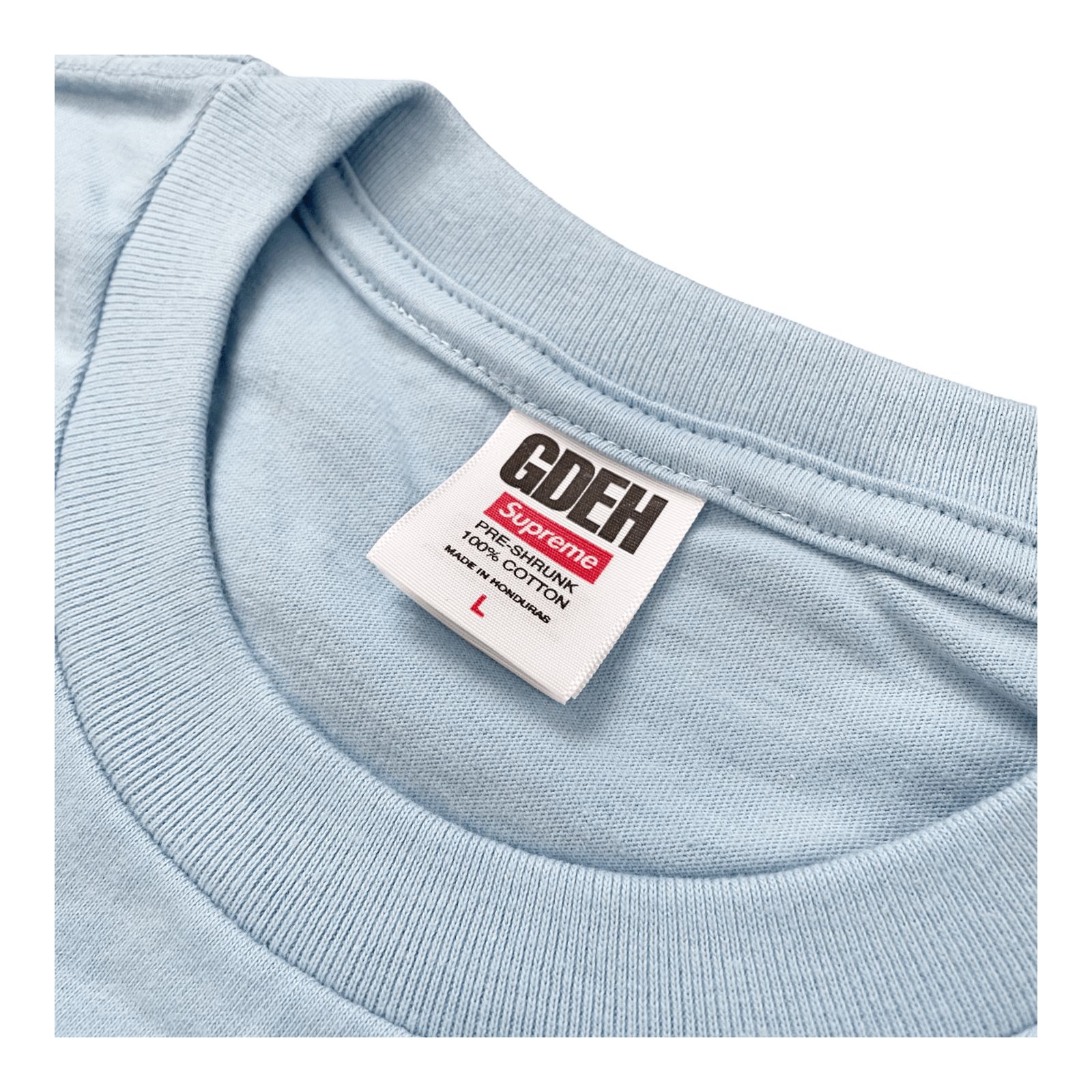 25SS Supreme / GOODENOUGH End Racism Tee Powder Blue L Large