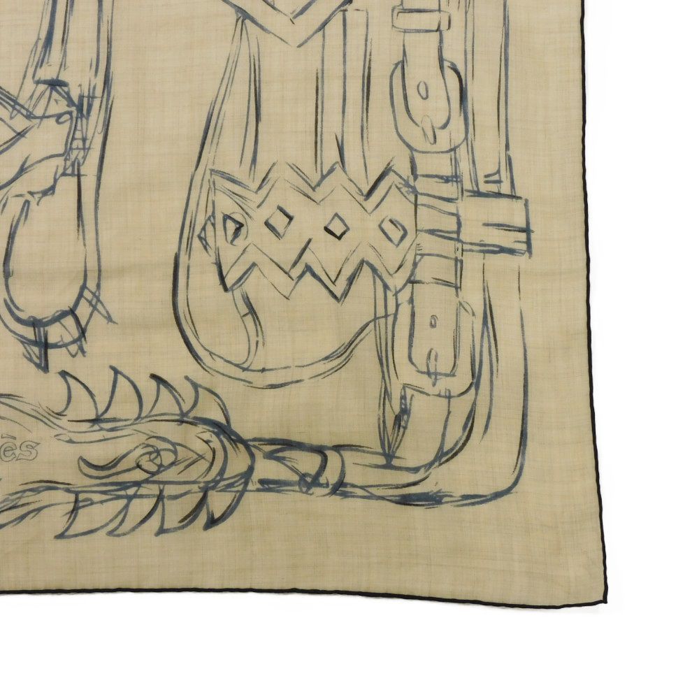 エルメス カシミヤレジェ カレ90 野村大輔さん HERMES エルメス