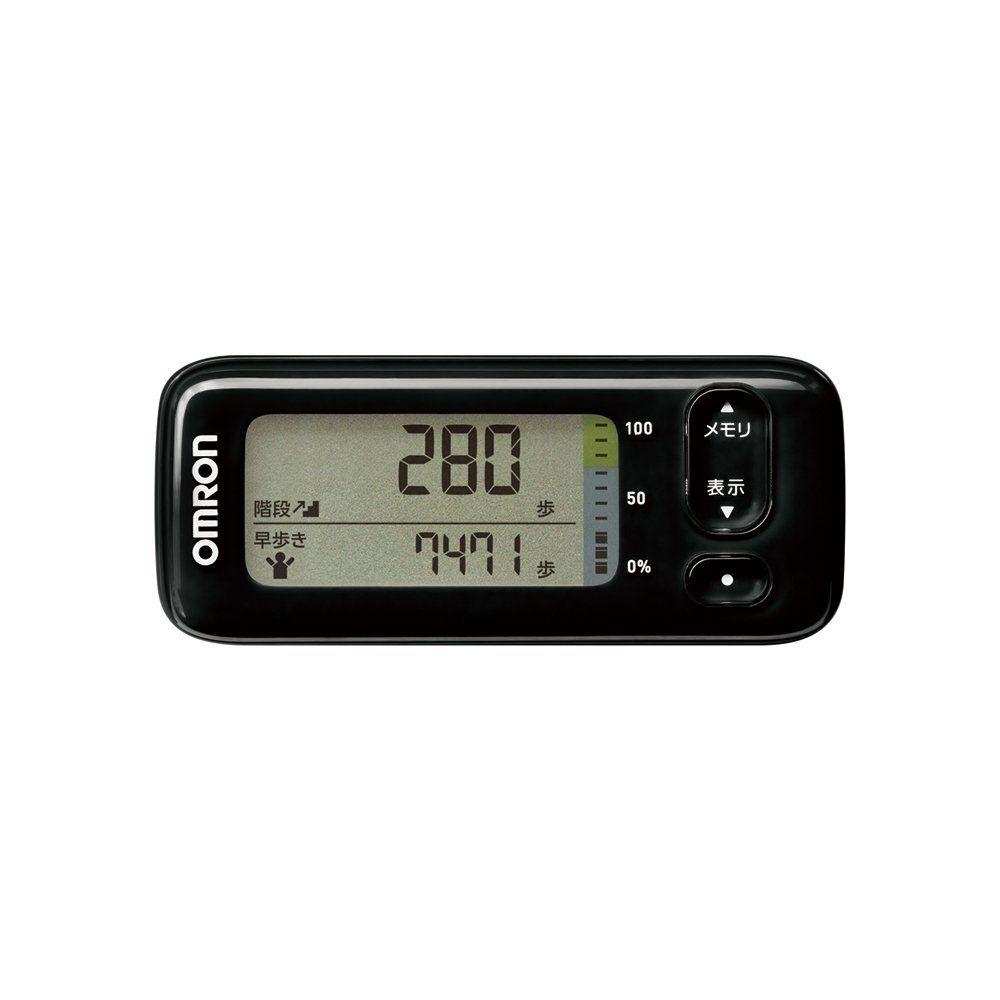 オムロン 活動量計 ブラック OMRON カロリスキャン HJA-405T-BK ブラック