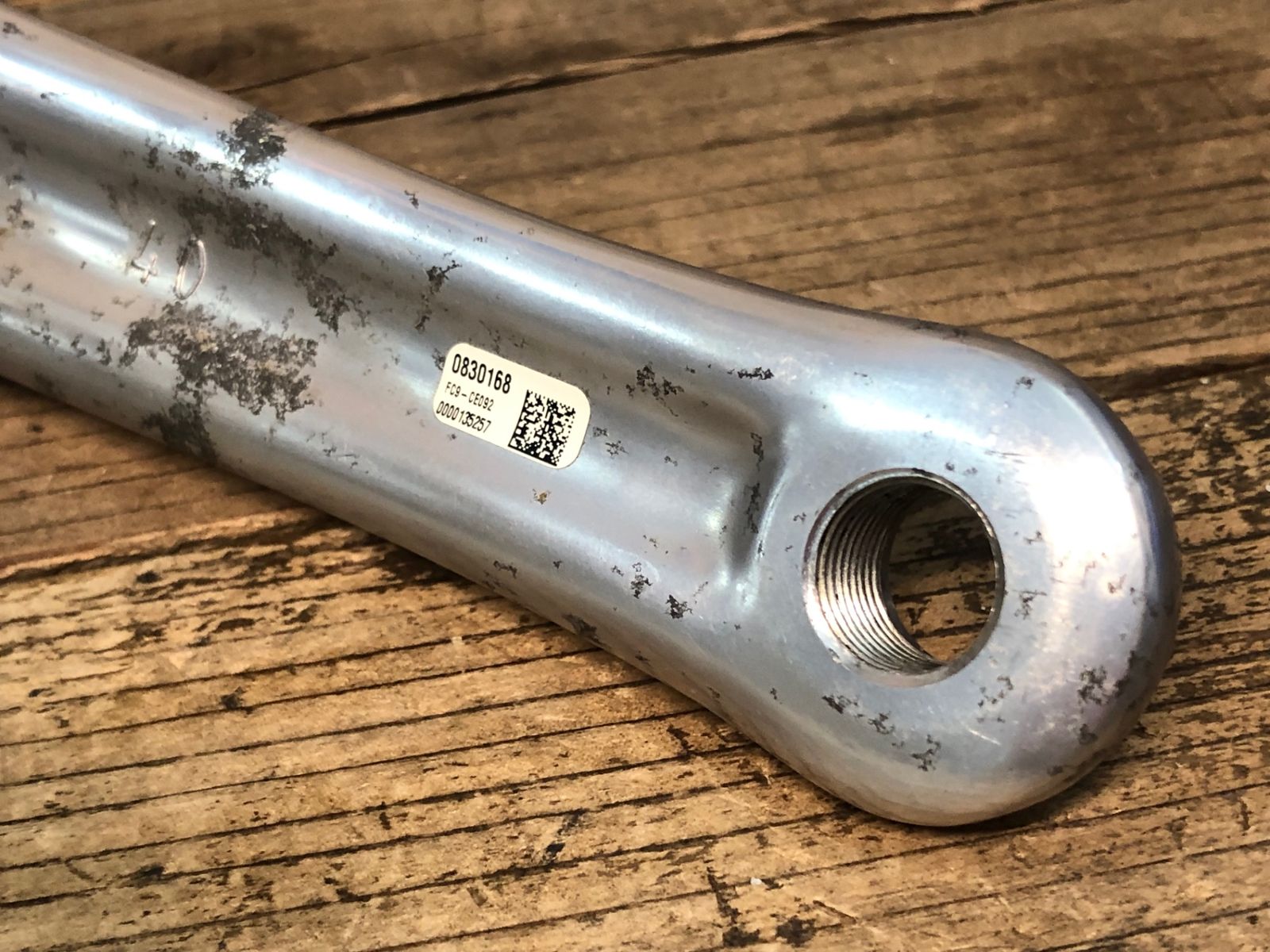 JJ552 カンパニョーロ CAMPAGNOLO ケンタウル CENTAUR クランクセット シルバー 170mm 52 39T ULTRA TORQUE BRIGHTFACE_UK