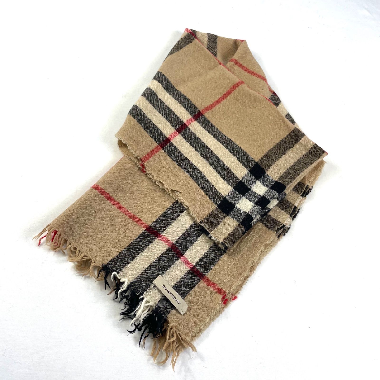 バーバリー　ウールひざ掛け　西川産業　ストール　マフラー　ブランケット ♥️バーバリー ♥️マフラー・ストール・膝掛け バーバリー ウール