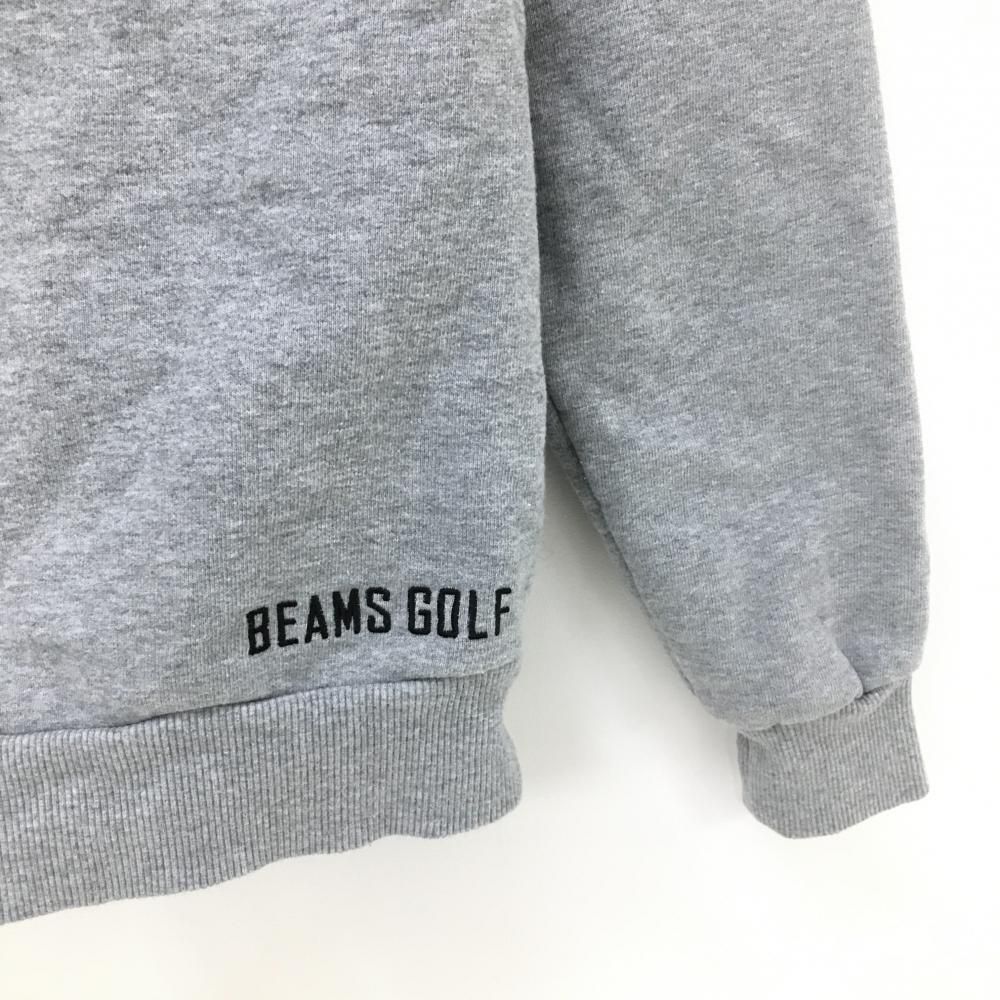 【美品】BEAMS GOLF レディース　トレーナー　Sサイズ 美品】ビームスゴルフ スウェットパーカー グレー 綿100