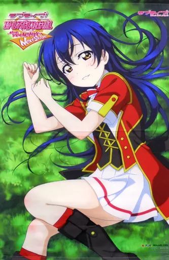 【中古】タペストリー 園田海未 タペストリー 「ラブライブ!スクールアイドルフェスティバル ～after school ACTIVITY～」 第1回スクフェスAC Next Stage オリジナルグッズキャンペーン ポイント交換